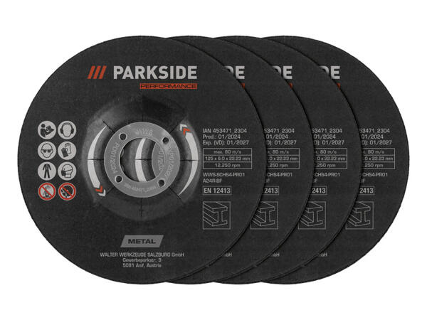 PARKSIDE PERFORMANCE(R) Řezné / Hrubovací kotouče, Ø 125 mm