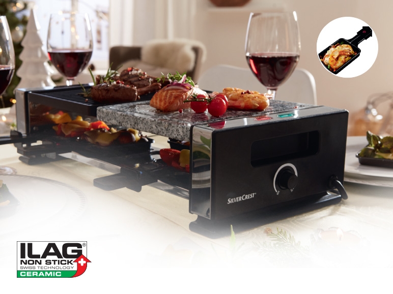 KITCHEN TOOLS 1,400W Raclette Grill