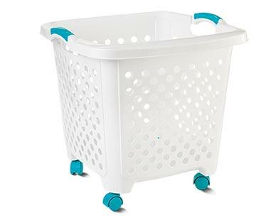 Easy Home 
 Rolling Laundry Basket