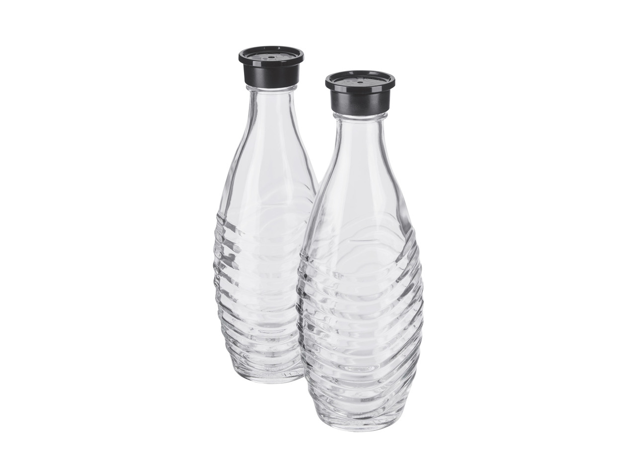 Skleněná láhev Crystal – 2 kusy