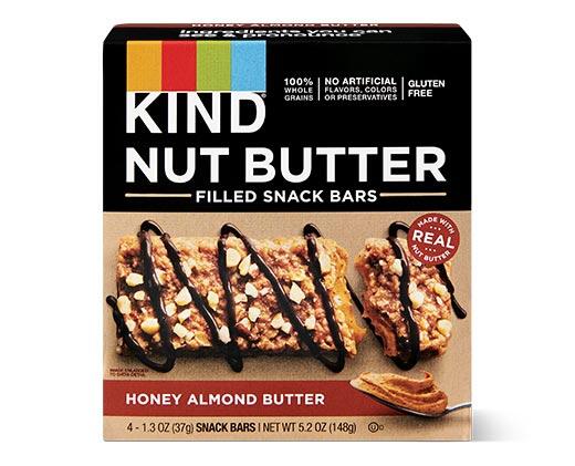 KIND 
 Nut Butter Filled Bars Choc PB or Honey Almond Butter