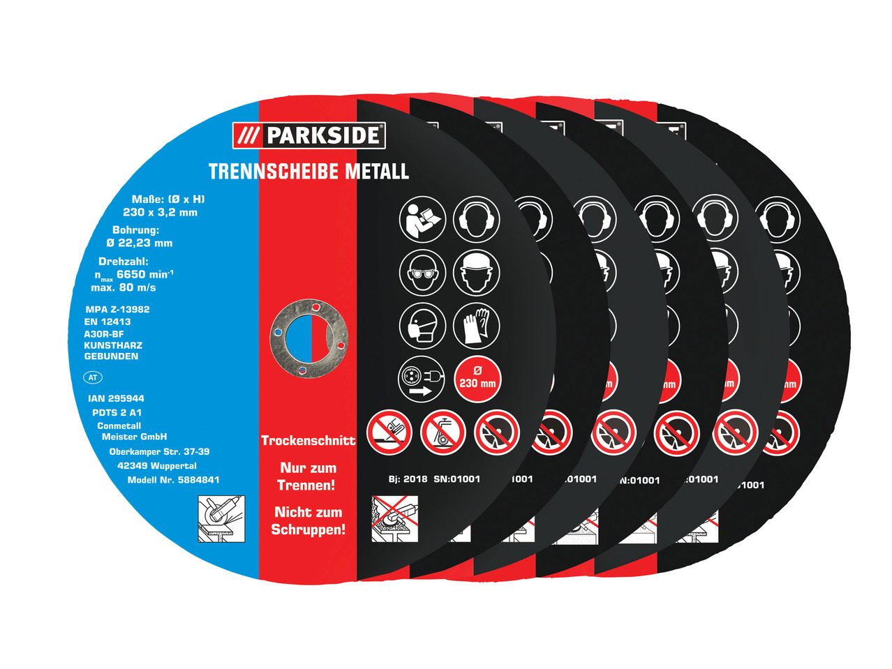 PARKSIDE Cutting/Grinding Disc SetPARKSIDE Cutting/Grinding Disc Set/ Diamond Cutting Disc