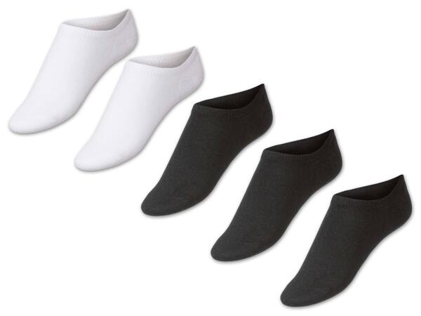 Damen Sneakersocken, 5 Paar
