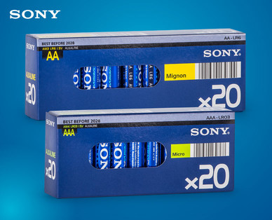 SONY Batterien Megapack