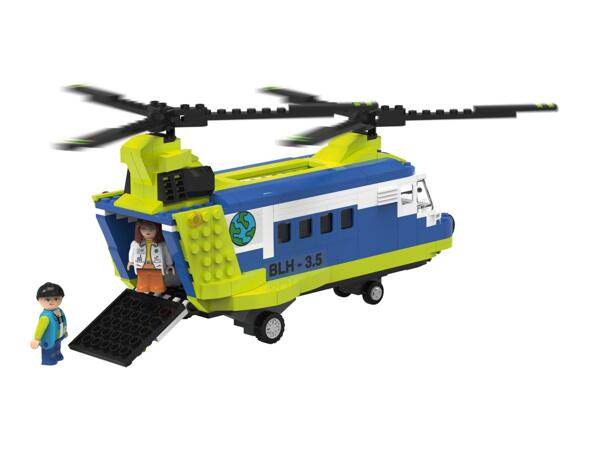 Lupilu Research Helicopter Clippys Set - 396 Pieces
