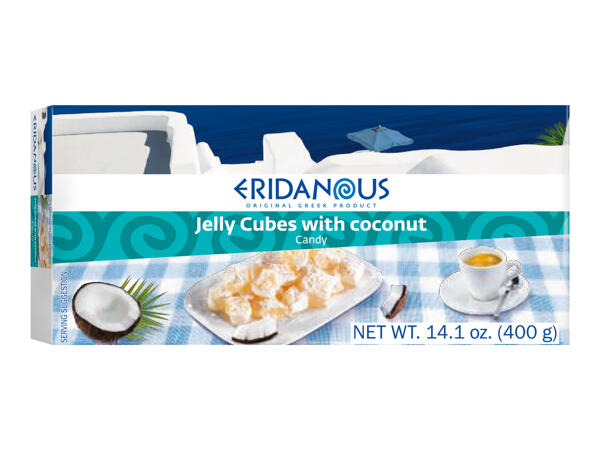 Eridanous Jelly Cubes with coconut
