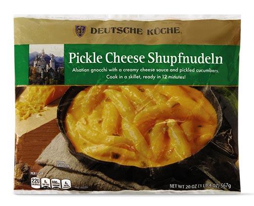 Deutsche Küche 
 Pickle Cheese or Mushroom Schupfnudeln
