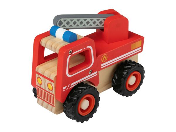 Playtive Wooden Fire Engine/​Lorry/​Police Car