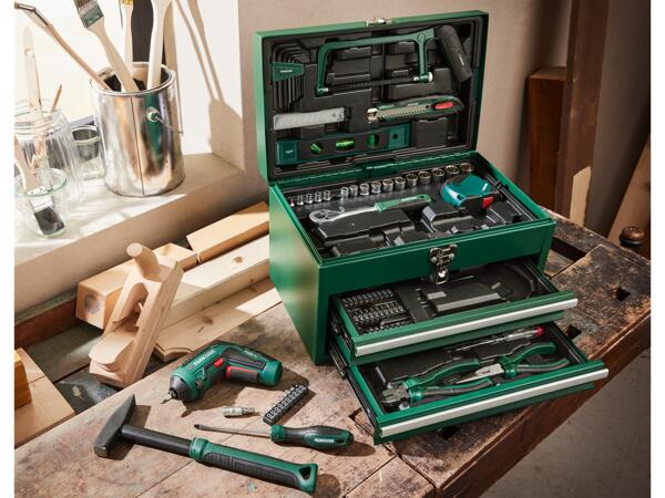 Tool Set with Cordless Screwdriver
