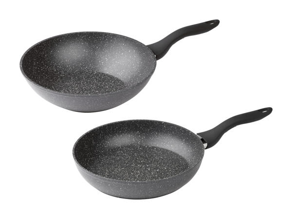 Poêle en aluminium/​poêle wok