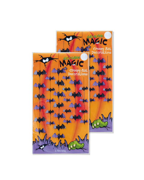 Bat Hanging Decoration 2-Pack