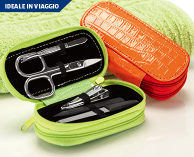 Set manicure da viaggio, 10 pezzi OMBIA