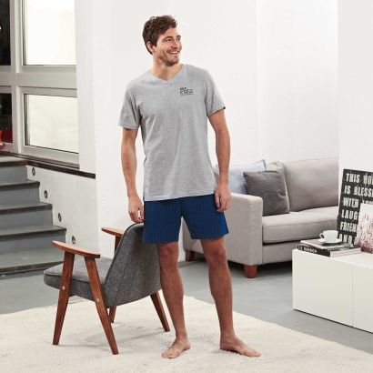 Shorty-Pyjama für Herren