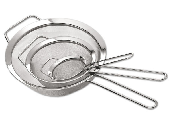 Küchensieb-Set, 3-teilig