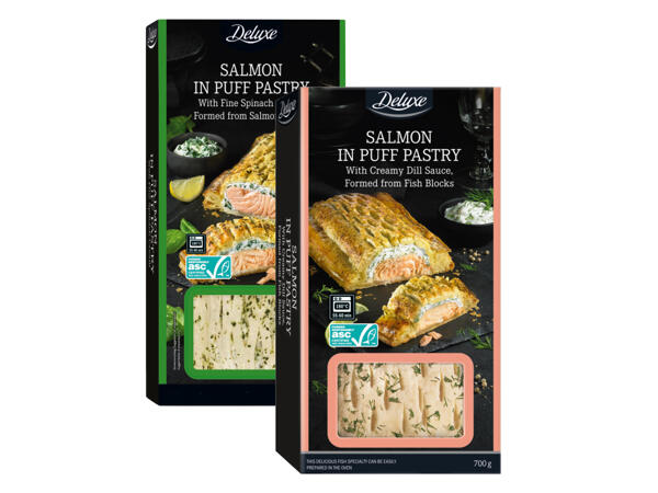 Salmon in Puff Pastry