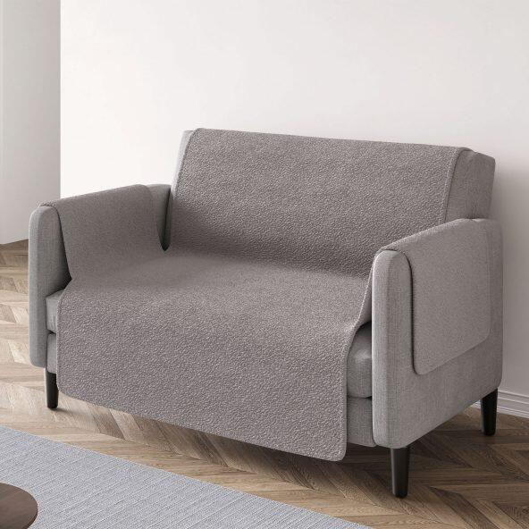 Teddy-Sofaüberwurf, 2 Pers.