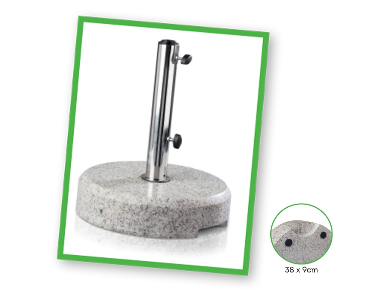 FLORABEST Granite Parasol Stand