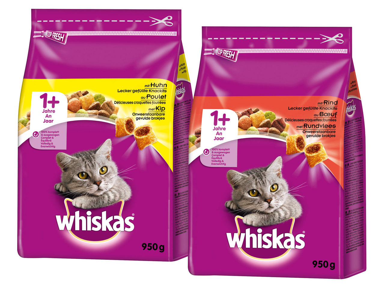 WHISKAS Katzentrockennahrung