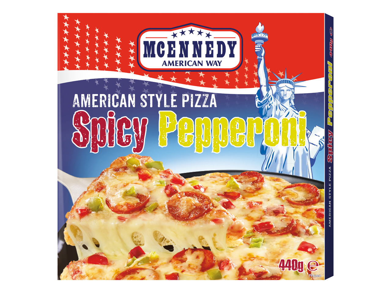 PIZZA NA AMERICKÝ ZPŮSOB
