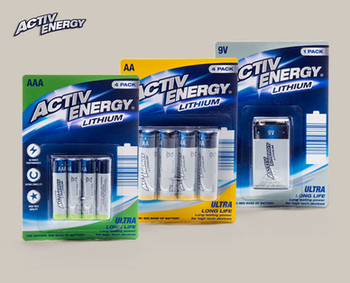 ACTIV ENERGY Lithium-Batterien