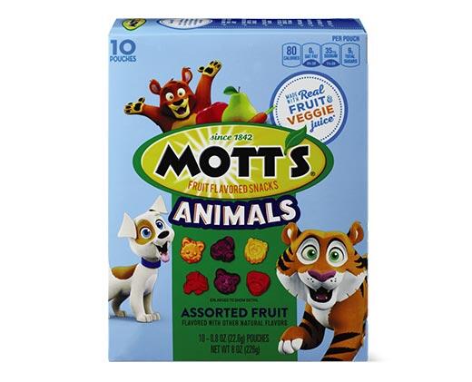 Mott's 
 Fruit Shapes Original or Assorted