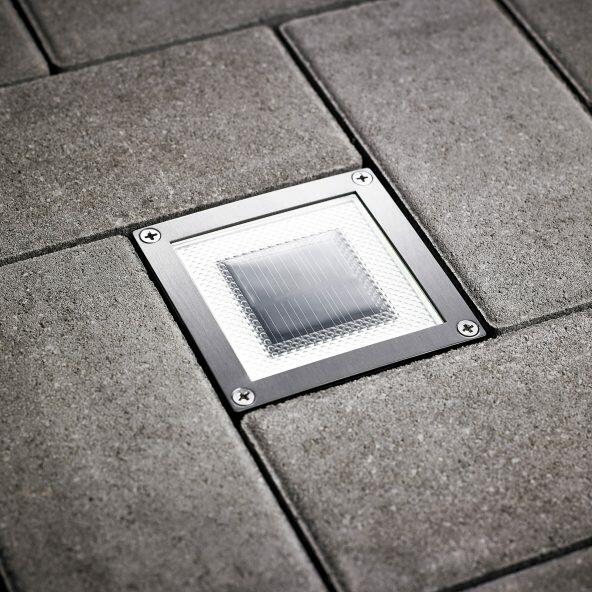 Ledgrondspot op zonne-energie