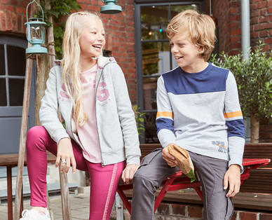 ALIVE Kinder-Langarmshirt, Doppelpkg.