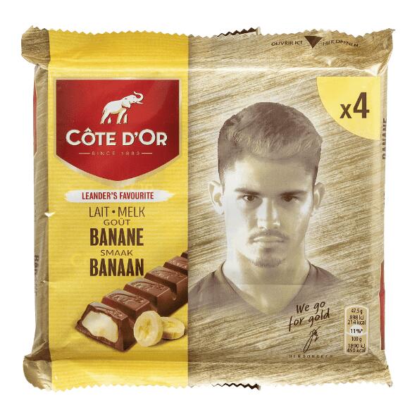 Côte d'Or chocoladerepen, 4 st.