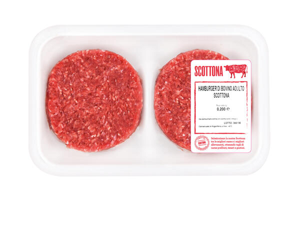 Tender Beef Hamburger