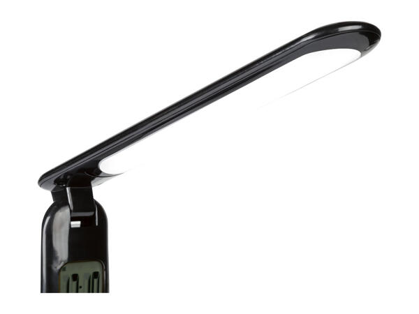 Livarno Home Cordless Desk Lamp with Clock