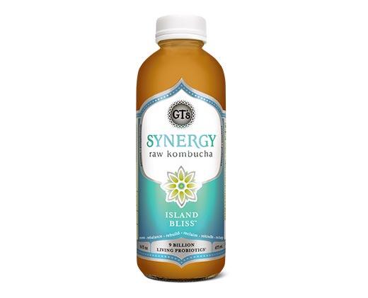 GT's Living Foods 
 Berry Mint or Island Bliss Kombucha