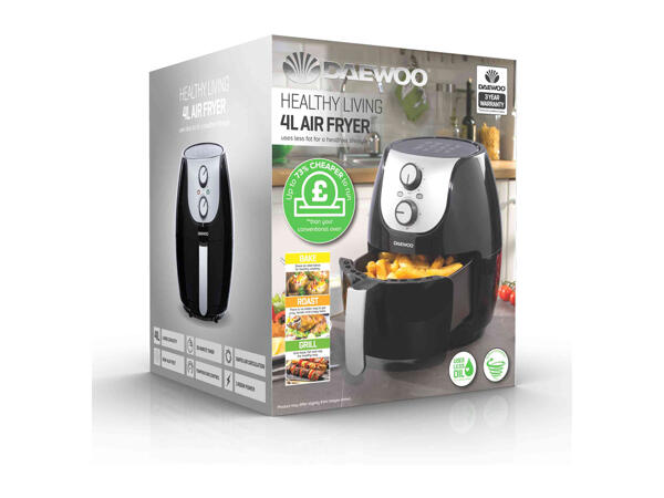 Daewoo 4L Single Pot Air Fryer
