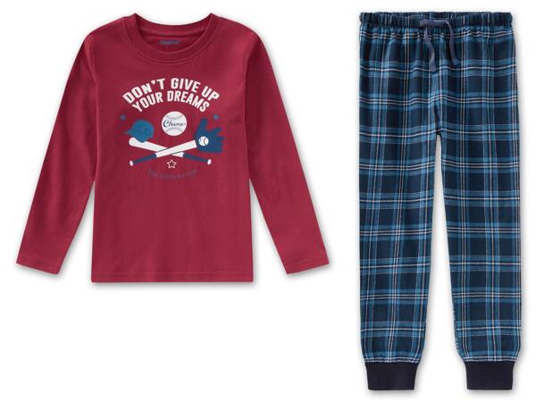 Kleinkinder Flanell-Pyjama