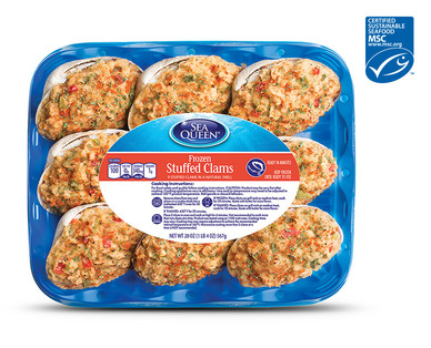 Sea Queen Stuffed Clams