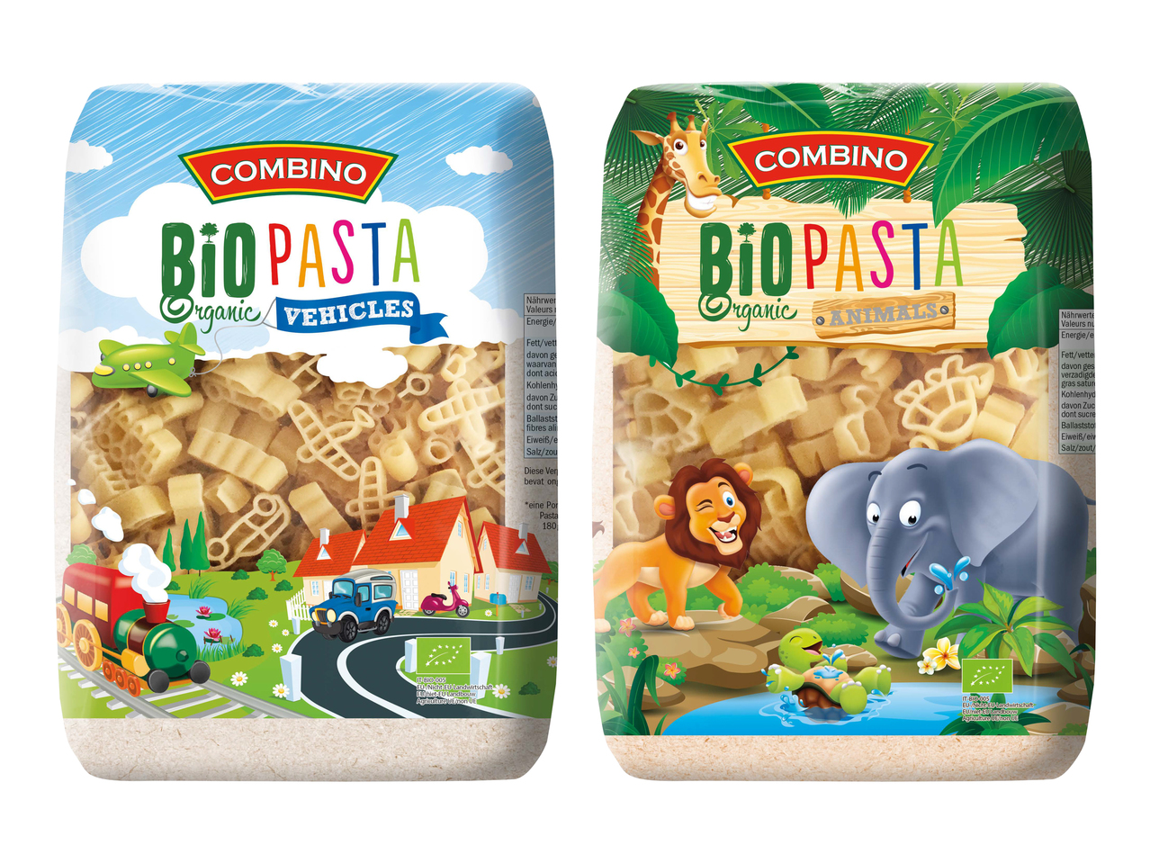 Pâtes bio pour enfant