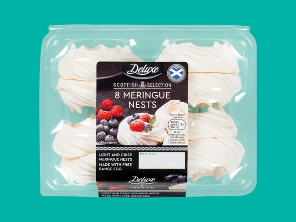 8 Meringue Nests