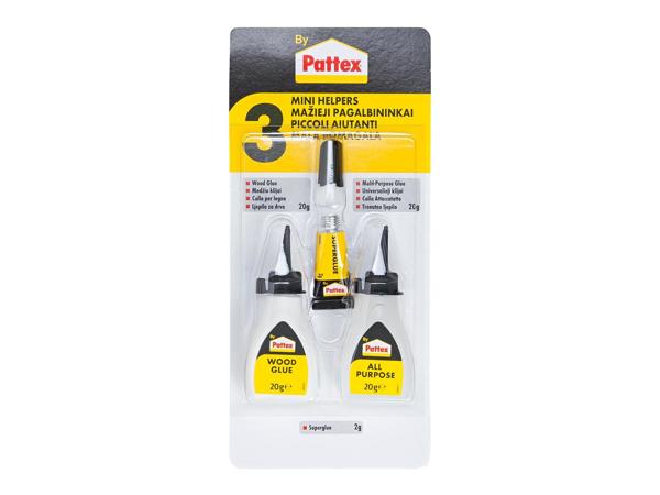Contact Adhesive Transparent or Classic 125g/ Mini Helpers, 3 pieces