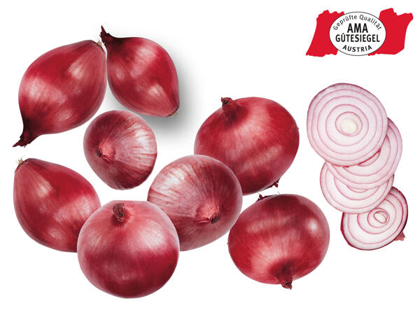 Zwiebeln rot aus Österreich