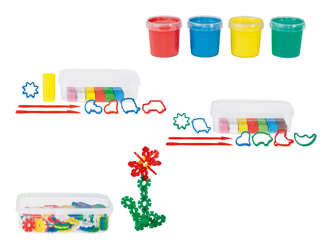 Peinture pour doigts/ Jeu de modelage/ Jeu de construction