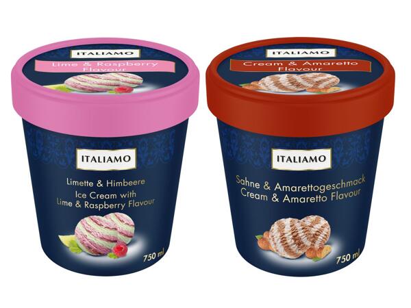 Eiscreme nach italienischer Art