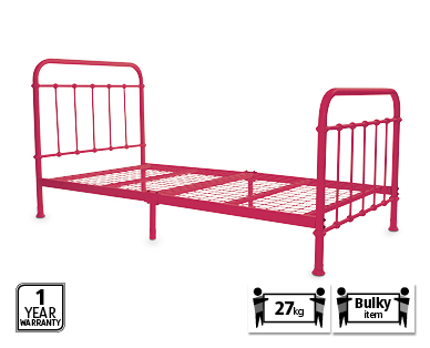 Vintage Metal Single Bed