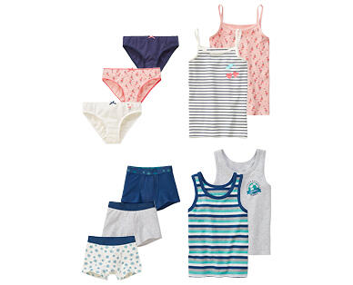 ALIVE(R) SET DI BIANCHERIA INTIMA PER BAMBINI