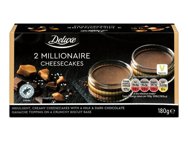 Deluxe Cheesecakes Millionaire
