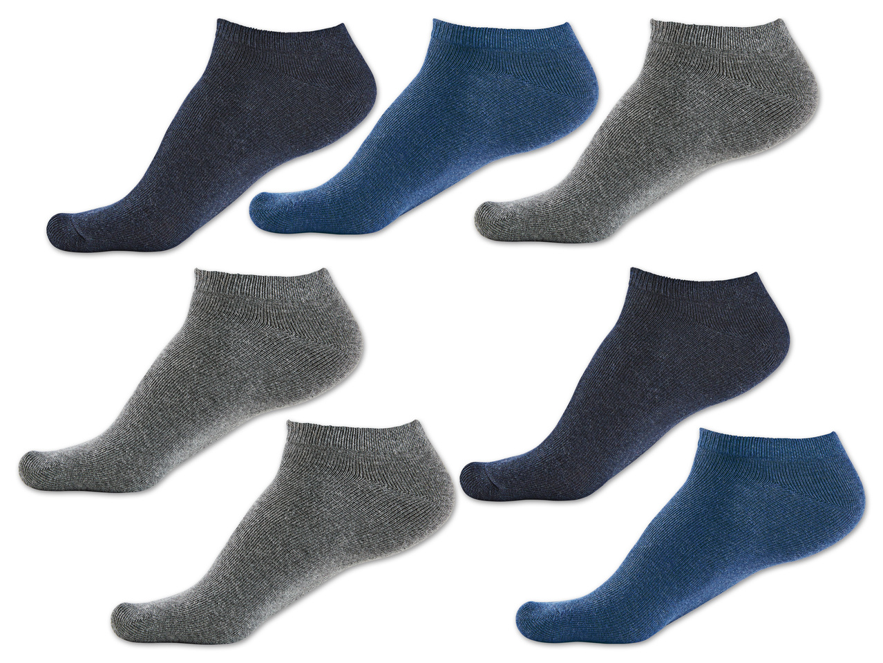LIVERGY(R) Herren Sneakersocken, 7 Paar1