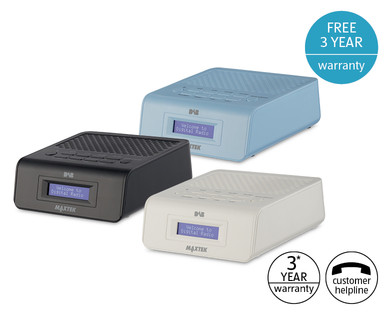 DAB & FM Radio Alarm Clock