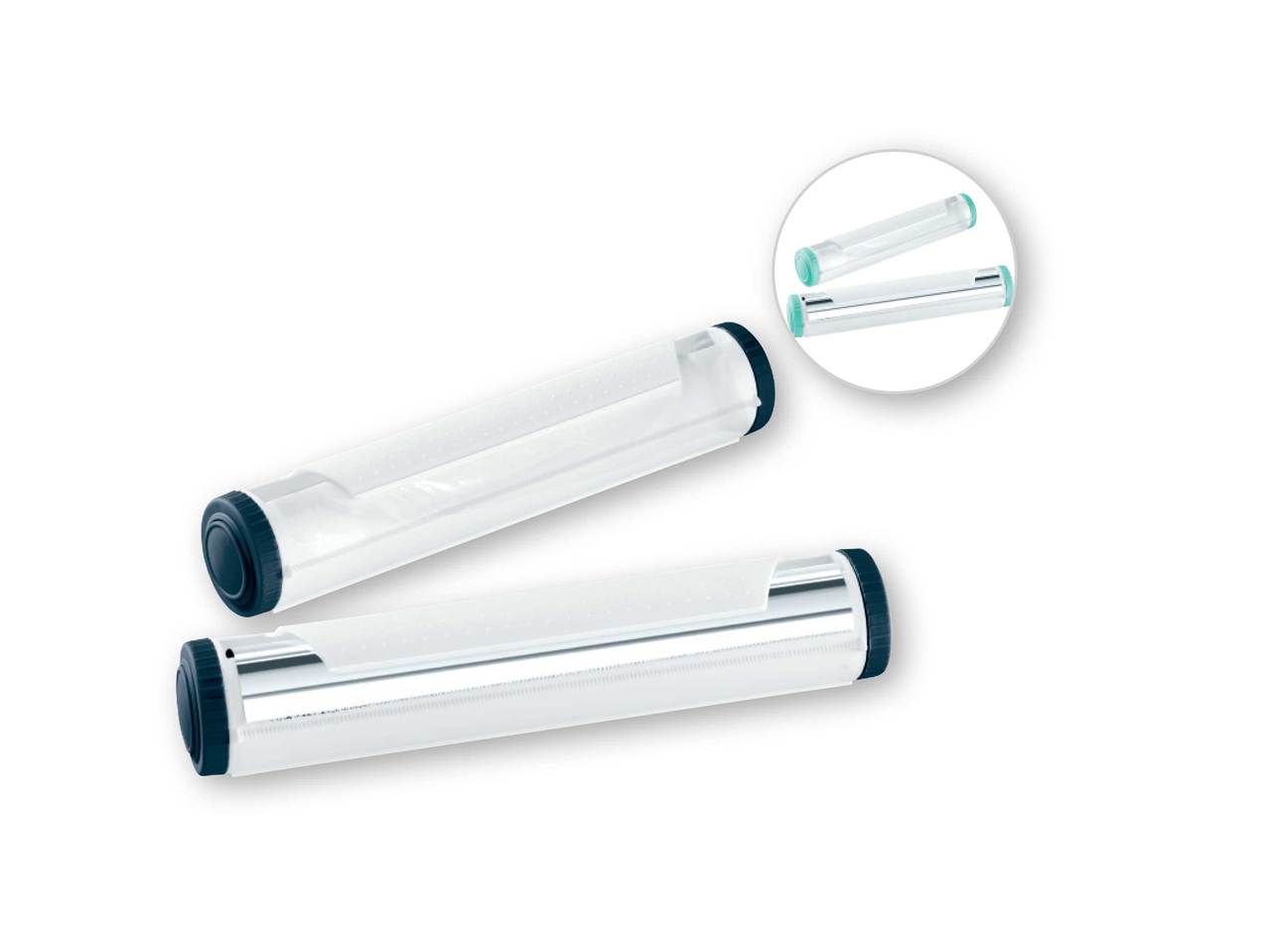 ERNESTO Retro Storage Tin Foil & Cling Film Dispensers