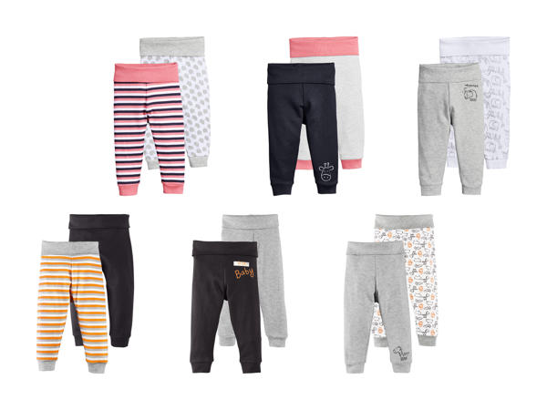 Pantalons molletonnés pour bébé, lot de 21