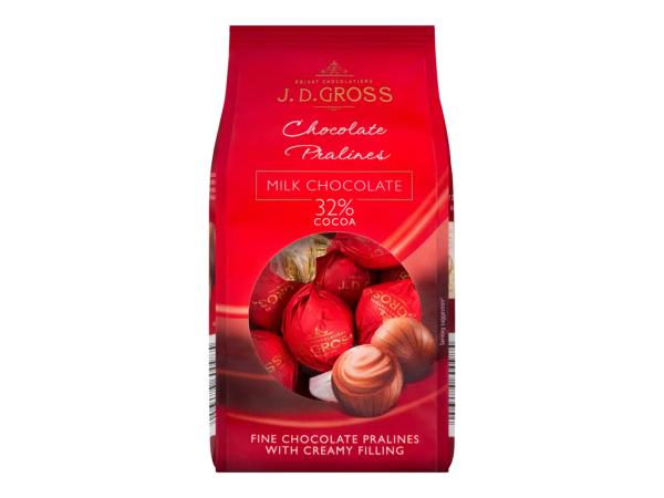 PRALINKY S JEMNOU KRÉMOVOU NÁPLNÍ