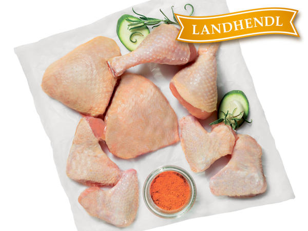 LANDHENDL Frische österreichische Hendl-Grillplatte