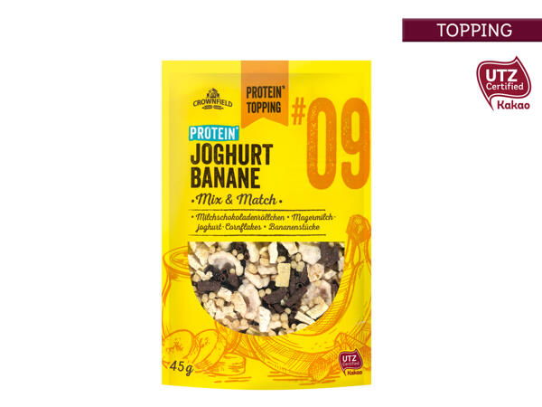 Topping Protein Joghurt Banane
